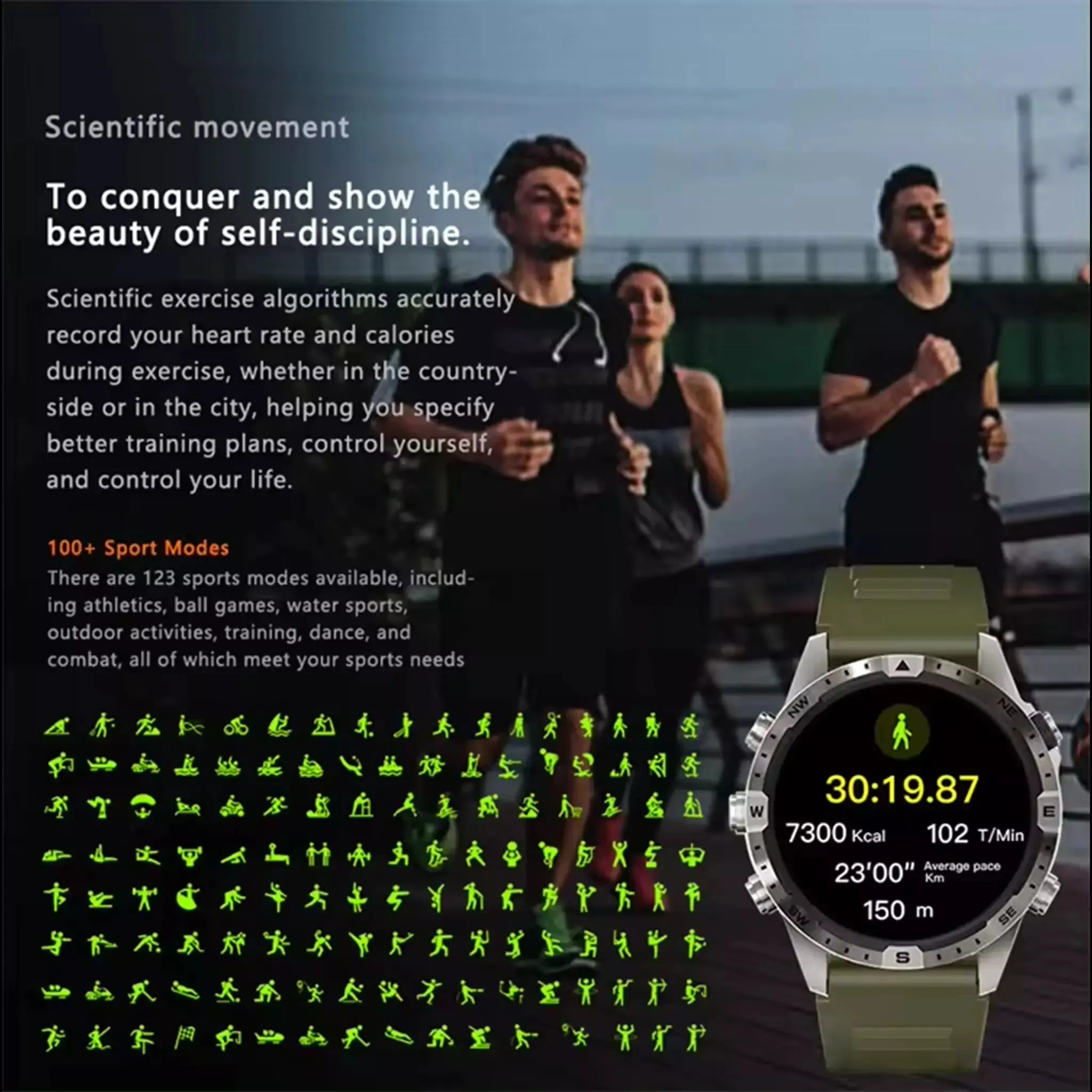 eXplorer GT45 Smart Watch for Men